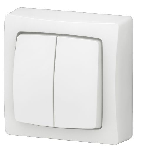 Interrupteur pour va-et-vient ou bouton poussoir 5 en 1 saillie complet - LEGRAND - 086020L pas cher Secondaire 2 L