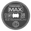 Disque à tronçonner MAX S545 diamant EZ SPEEDCLIC D38mm - Dremel - 2615S545DM pas cher