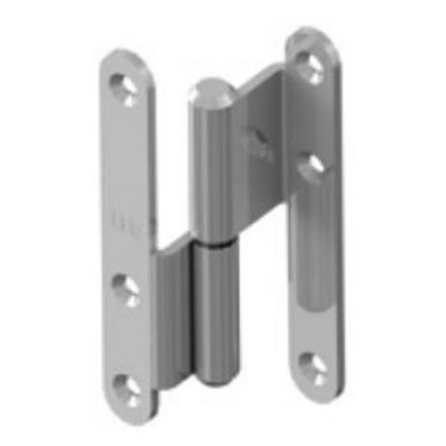 Paumelle SS 6010 bout rond droite 140x60x70mm - MONIN - 614330 pas cher