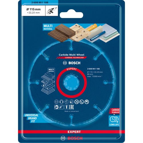 Disque à tronçonner Carbide Multi Wheel 125mm - BOSCH EXPERT - 2608901193 pas cher Secondaire 5 L