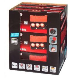 Présentoir de 9 coffrets de 3 projecteurs LEDS 3W KS Tools – 150.4314D photo du produit Principale M
