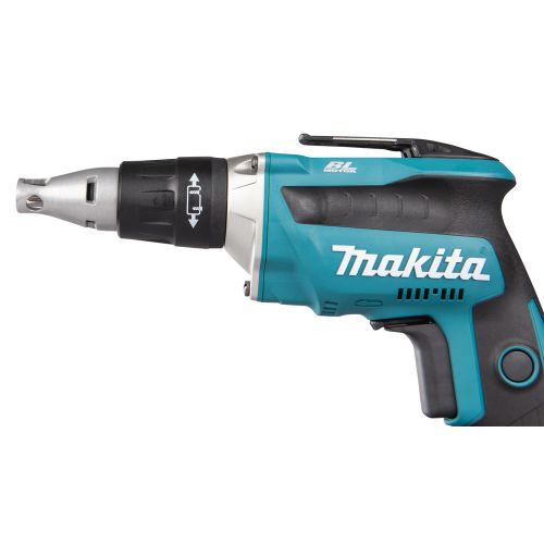 Visseuse automatique 1/4'' 18V LXT 5 x 25 à 55mm + 2 batteries 5Ah + chargeur rapide + coffret MAKPAC 2 - MAKITA - DFS452TJX2 pas cher Secondaire 6 L