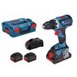 Perceuse-visseuse 18V GSR 18V-60 C + 2 batteries 5,5 Ah + chargeur + L-Boxx BOSCH photo du produit