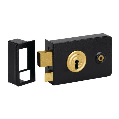 Serrure de grille 923 gauche - METALUX - FF09232070 pas cher