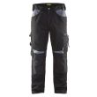 Pantalon artisan noir/gris clair taille 48C - BL&Aring;KL&Auml;DER - 155618609994D104 pas cher