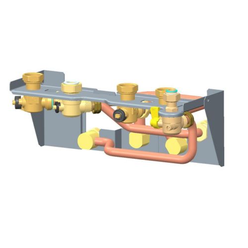 Plaque de raccordement THEMA TYPE C NF SAUNIER DUVAL 0010040209 photo du produit Principale L