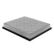 Matelas en mousse viscoélastique ROMA I Love Sleep à 9 zones de confort 120x200cm - 25cm de hauteur pas cher