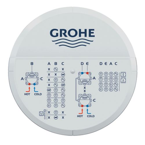 Corps encastré universel 1/2 RAPIDO SMARTBOX GROHE 35604000 photo du produit Secondaire 3 L