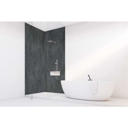 Panneau de douche VIPANEL noir 100x255cm - ROTH - 1420000030 pas cher Secondaire 1 L