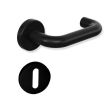 Paire de rosace cl&eacute; L noir 90 - HEWI - 306FR BB-90 pas cher