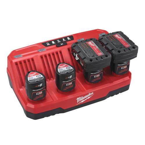 Chargeur 12 V M12 C4 jusqu'à 4 batteries MILWAUKEE 4932430554 photo du produit Secondaire 2 L