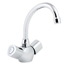 Mélangeur de lavabo bec haut C Tempo GARIS pas cher