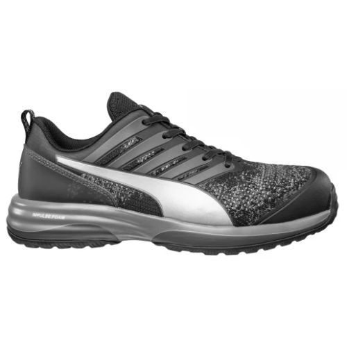 Baskets de sécurité basses CHARGE BLACK LOW S1P ESD HRO SRC noir/gris P44 - PUMA - 64454-T.44 pas cher Secondaire 4 L