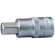 Douille trounevis 6 pans intérieur 1'' moleté en acier chrome vanadium 17 mm KS TOOLS 911.1806 photo du produit