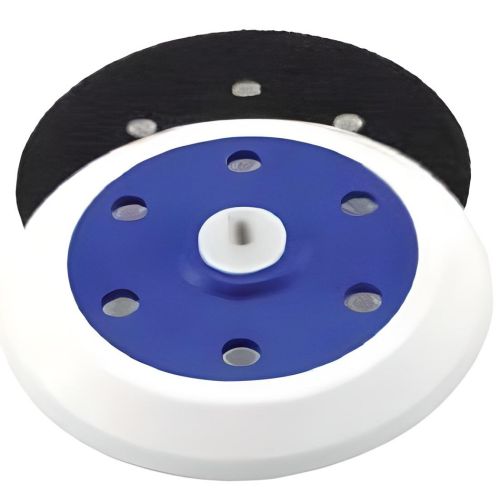 Plateau épais 150 mm velcro 6 trous pour meuleuse CORI 32320 photo du produit Principale L