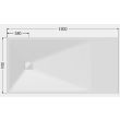 Receveur ONYX blanc 1700 x 800 mm AKW 12834WH-CH photo du produit Secondaire 9 S
