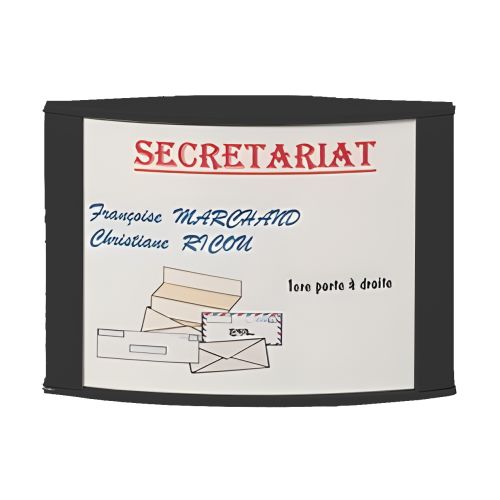 Support de signalétique Pilot argent 150 x 210 mm VACHETTE 046559 pas cher Secondaire 5 L
