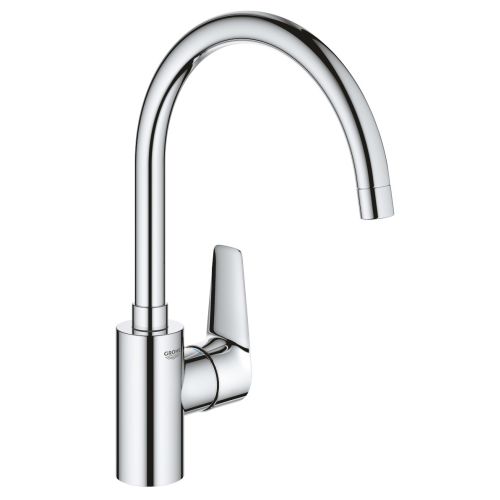 Mitigeur d'évier BAUEDGE monocommande bec haut GROHE 31590000 photo du produit
