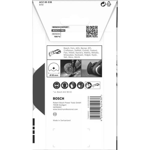 Lame segment starlock pro bim extra bois et métal 85mm - BOSCH - 2608669086 pas cher Secondaire 10 L