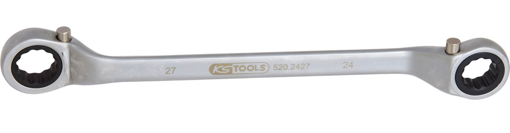 KS TOOLS Cl&eacute;s polygonales &agrave; cliquet KS, 24x27 mm  520.2427