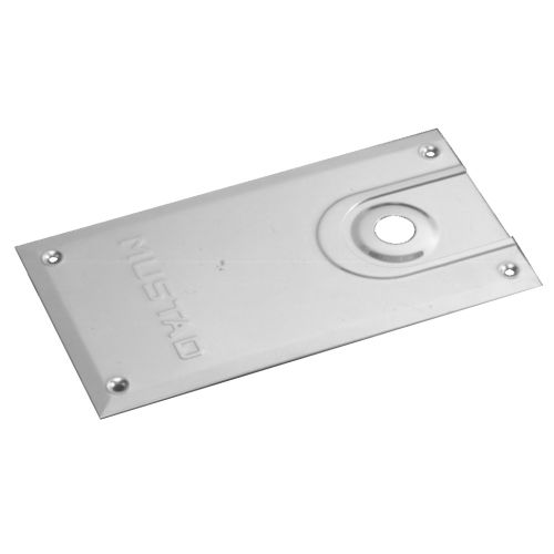 Plaque de pivot grand modèle 701.01GR pour série 86N finition inox - MUSTAD - 3050705110 pas cher