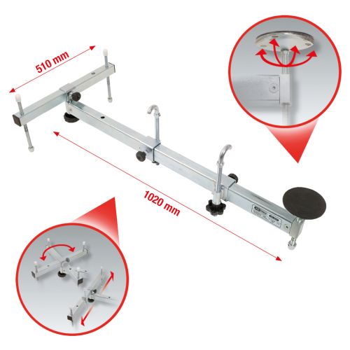 Traverse support universelle pour moteur et boite de vitesse KS TOOLS 160.0090 photo du produit Secondaire 4 L