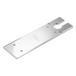 Plaque inox N7410 pour BTS 80 - DORMA - 46700000 pas cher