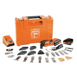 Scie oscillante 18V Fein AMM 700 Max Top + 2 batteries 3 Ah + chargeur ALG 80 + coffret - 71293461000 photo du produit Principale M