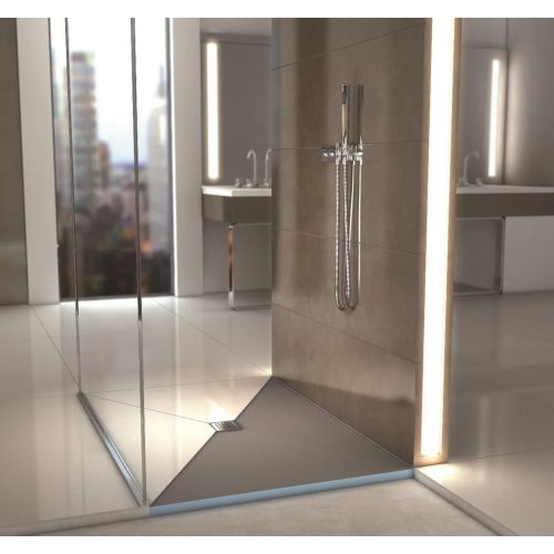 Receveur rectangle FUNDO PRIMO 1200x900x40mm trou central sans bonde - WEDI - 073735174 pas cher Secondaire 2 L