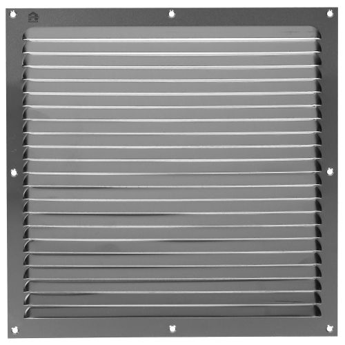 Grille à persienne 436 largeur 300mm hauteur 300mm époxy blanc RAL 9010 - RENSON - 8338 pas cher Secondaire 2 L