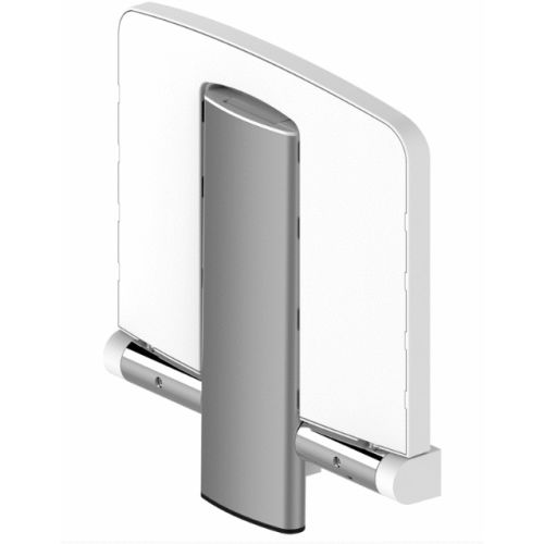 Siège de douche rabattable 8 points de fixations ONYX blanc AKW 02801WH-LS photo du produit Secondaire 1 L