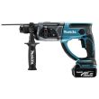 Perfo-burineur SDS Plus 18V + 2 batteries 5Ah + chargeur + coffret MAKPAC - MAKITA - DHR202RTJ pas cher Secondaire 1 S