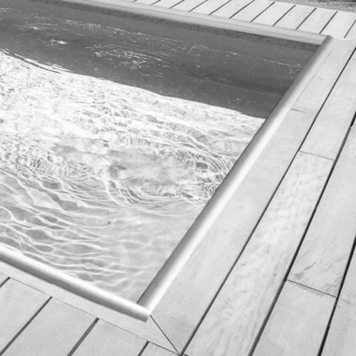 Protection de bord de piscine en TPE 240x8x5cm - M036VSA pas cher