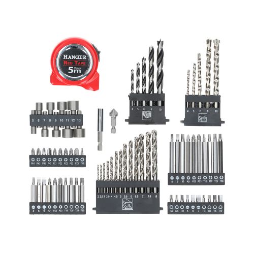 Perceuse-visseuse 18 V DD18-60Z2+ 60 Nm + 2 batteries 2 Ah + 1 chargeur + coffret 75 outils HANGER 400120 photo du produit Secondaire 8 L