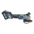 Meuleuse d'angle XGT 40 V D125 mm avec 2 batteries 4 Ah MAKITA GA044GM203 photo du produit Secondaire 5 S