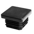 Embout int&eacute;rieur carr&eacute; plastique noir 120x120mm - FORTAPS - 26-120X120 pas cher