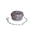 Bouchon avec verrou et chainette en aluminiun DN65 R.PONS 1090.526 photo du produit