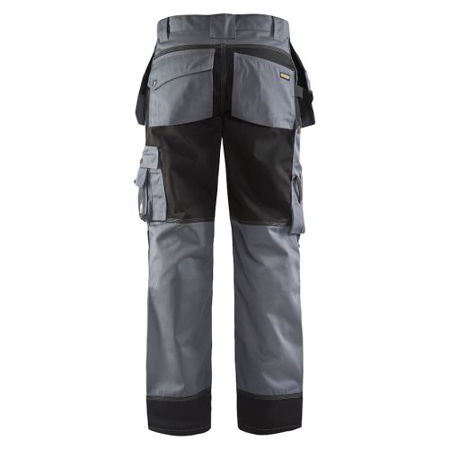 Pantalon Artisan bicolore gris clair/noir T54C - BLÅKLÄDER - 150418609499D116 pas cher Secondaire 1 L