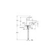 Mitigeur bain-douche FLOW S monotrou cartouche C2 VITRA A43065EKF photo du produit Secondaire 1 S