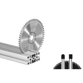 Lame de scie circulaire Festool ALUMINIUM/PLASTICS HW 190x2,6 FF TF58 - 492051 pas cher Principale M