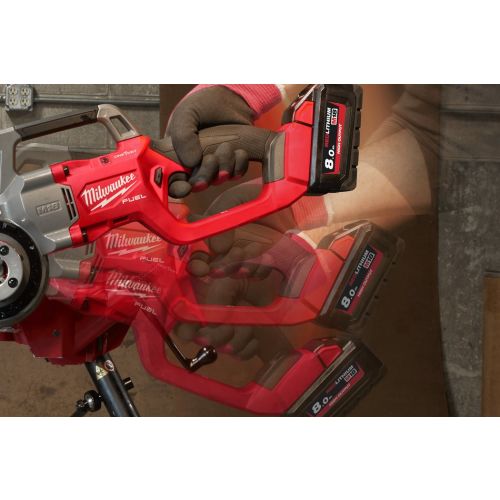 Filière électrique 18 V M18 Fuel FPT114-802C + 2 batteries 8 Ah + chargeur + coffret MILWAUKEE 4933479420 photo du produit Secondaire 2 L