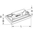 Taloche plastique mousse 210 x 130 mm KS TOOLS 144.0510 photo du produit Secondaire 1 S