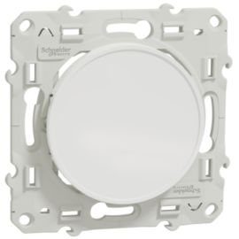 Obturateur blanc RAL 9003 ODACE Schneider Electric fixation par vis - S520666 pas cher Principale M