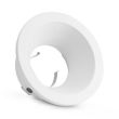 Support de spot BBC rond blanc fixe avec douille automatique basse luminance MIIDEX LIGHTING 77182 photo du produit Secondaire 4 S