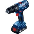 Perceuse à percussion 18 V GSB 18V-21 + 2 batteries 2 Ah + chargeur GAL 18V-40 en coffret L-BOXX BOSCH 06019H1107 photo du produit Secondaire 2 S