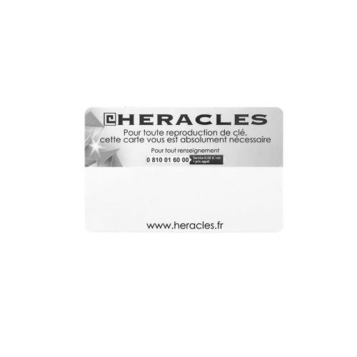 Verrou à bouton HXR cylindre de 50mm sans protecteur - HERACLES - HXR-10020501 pas cher Secondaire 2 L