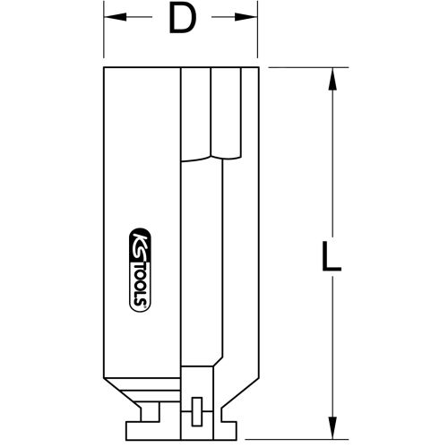 Douilles 1/2 '' à 33 dents pour pompes à injection KS TOOLS 152.1397 photo du produit Secondaire 1 L