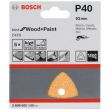 Disque abrasif C470 Best for Wood and Paint 93 mm BOSCH 2608605148 photo du produit Secondaire 2 S