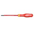 Tournevis Protwist® isolé 1000V pour vis à fente 3,5x100mm longueur totale 204mm - FACOM - AT3.5X100VE pas cher