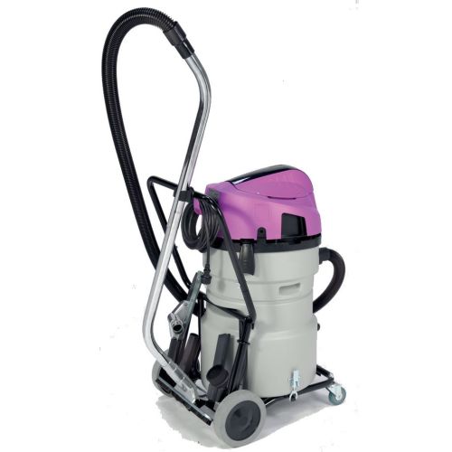 Aspirateur eau et poussi&egrave;res 2x1200W JET 60 P avec cuve polypropyl&egrave;ne - SIDAMO - 20402047 pas cher Secondaire 1 L